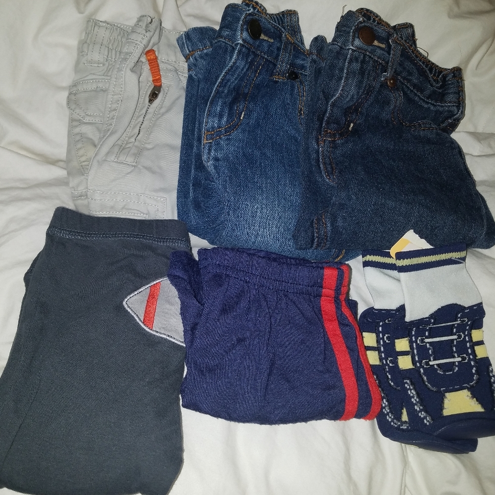 Infant Boys' Bottoms Lot